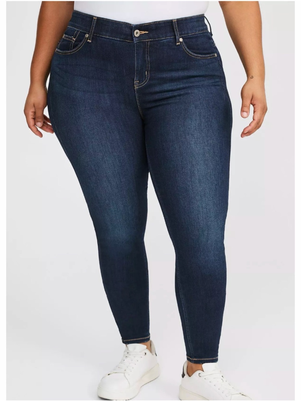 Torrid Bombshell High-Rise Skinny Jean Dark Wash